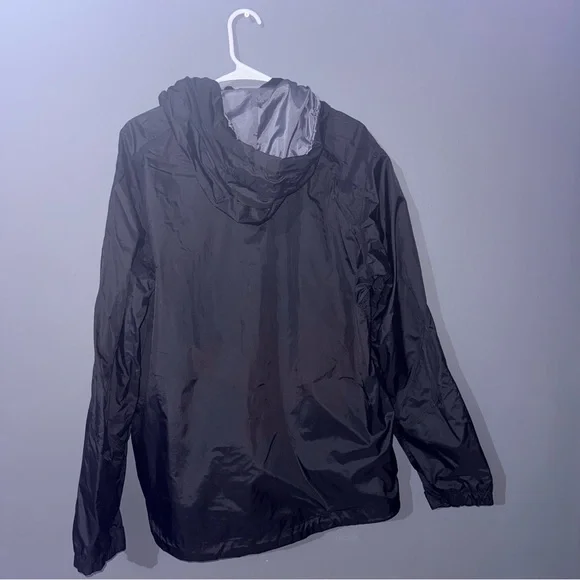Salewa Men’s Black Hooded Windbreaker Jacket – EU 50/Large – Mountain Experience